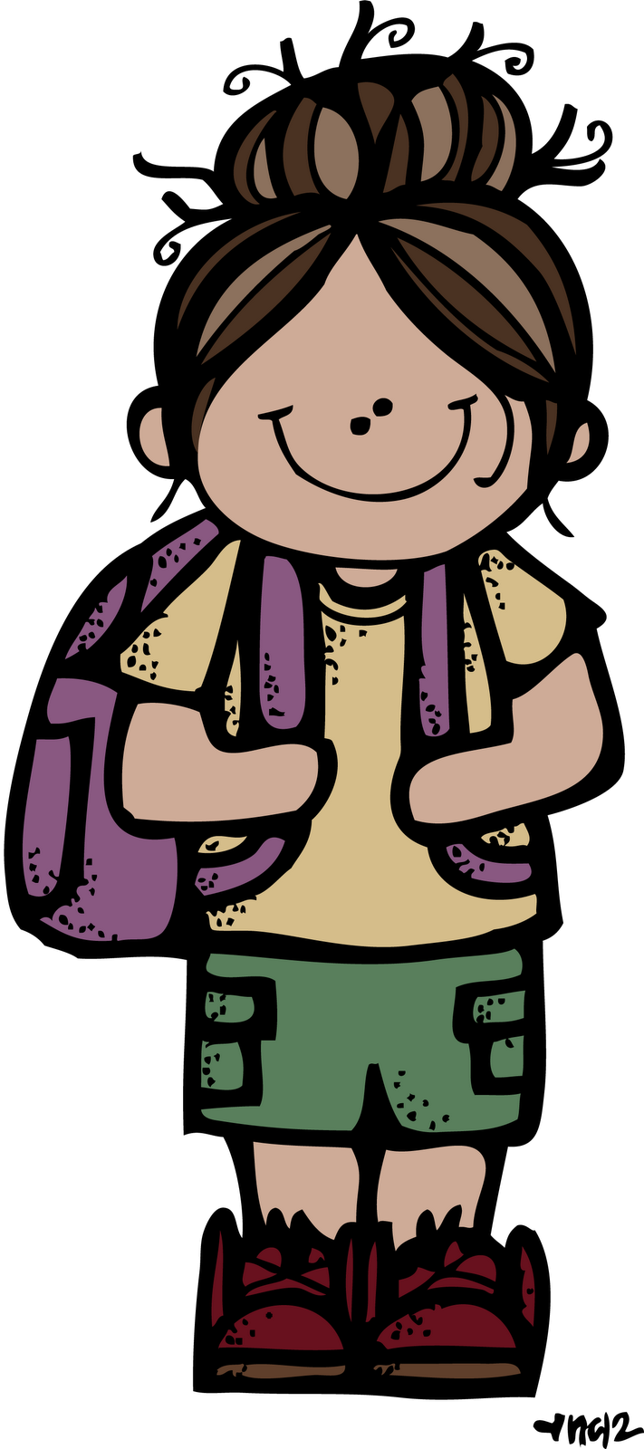Image Of Girls Camp Clip Art Medium Size - Camping Girl Clip Art (711x1600)