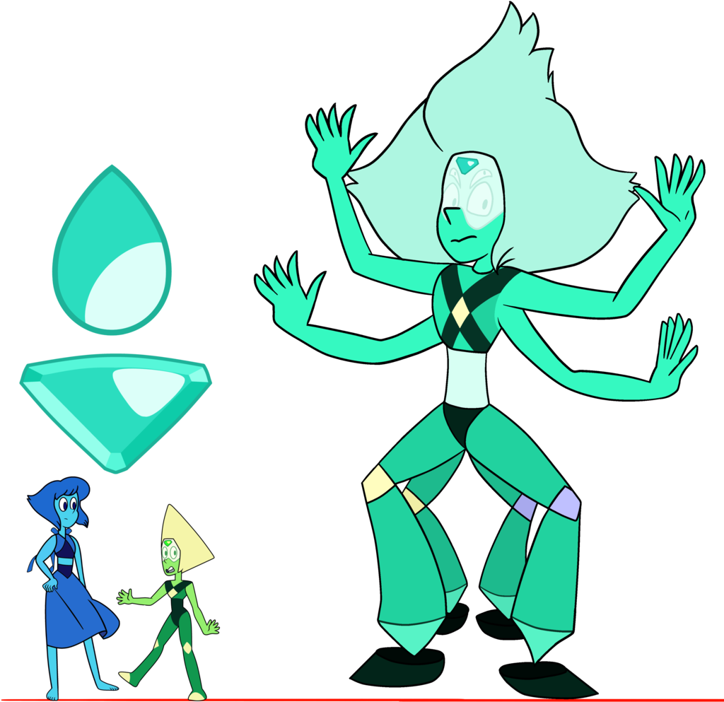 Mlp Bit And Gem Generator - Steven Universe Peridot And Lapis Fusion (1024x1024)