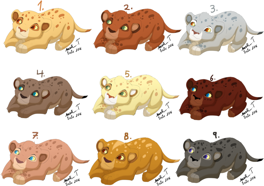 Infant Lion Cub Adopts Batch 5 Closed By Irete - Animal Figure (900x639)