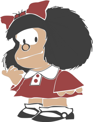 Tarea 02 Proyectación Digital Render Stencil Dibujo - Mafalda (640x480)