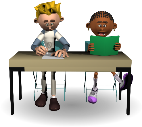 Lectura En Clase - Trabajo Individual En Clase (500x500)