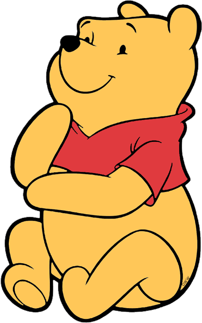 Top 97 Pooh Bear Clip Art - Sticker (450x664)