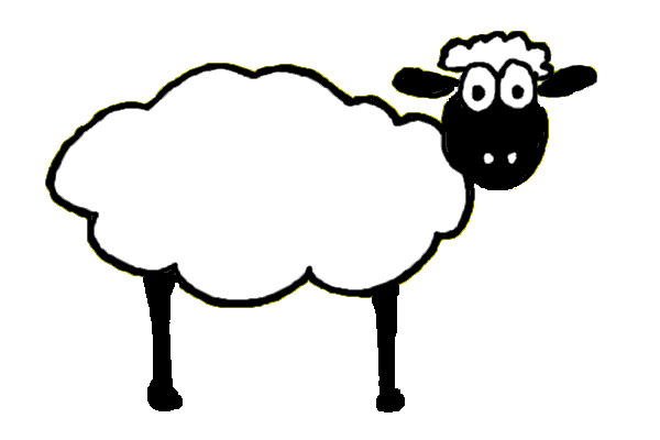 Lamb Clipart Animated - Sheep Gif Clipart (502x347)