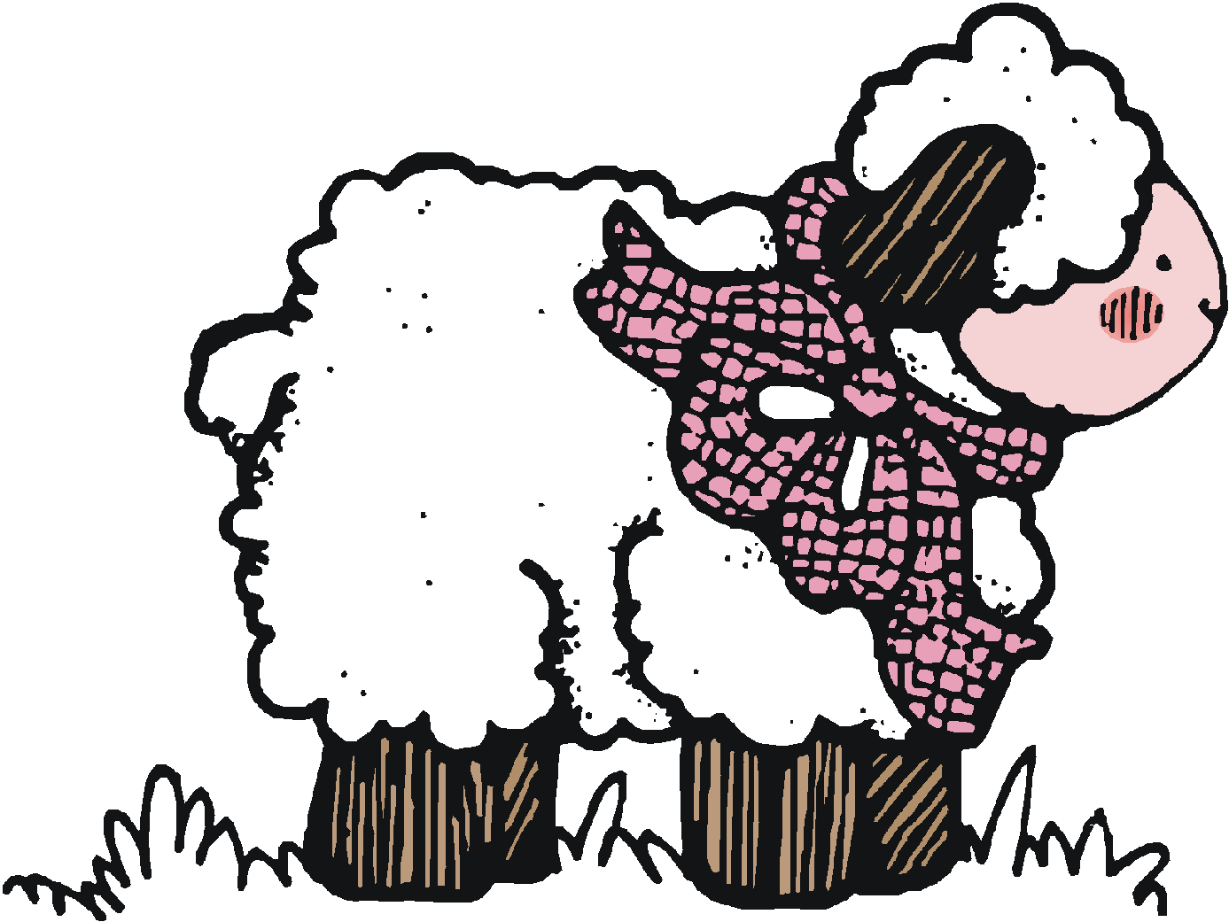 In Like A Lion Out Like A Lamb Clipart - Lion Lamb March Clipart