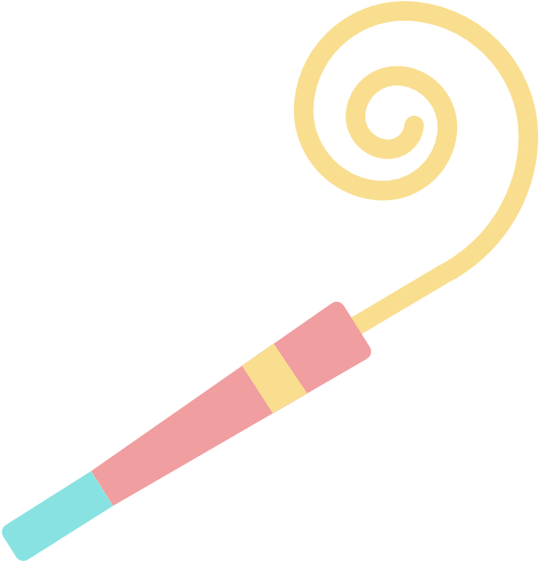 Party Blower Free Icon - Party (512x512)