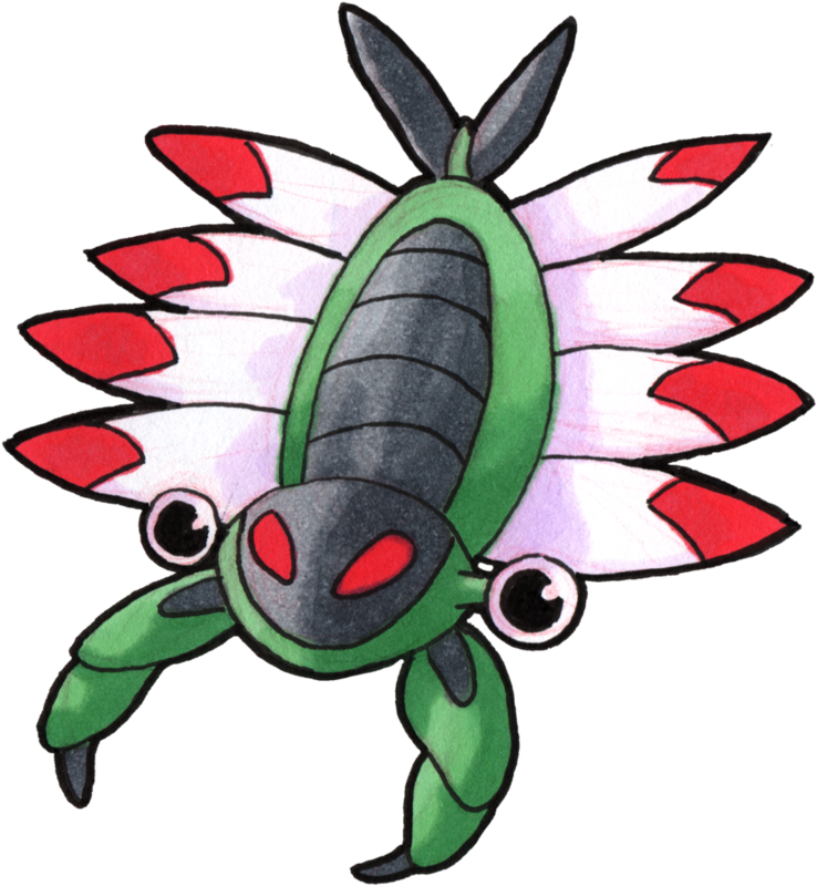 #347 Anorith By Little-ampharos - Art (912x875)