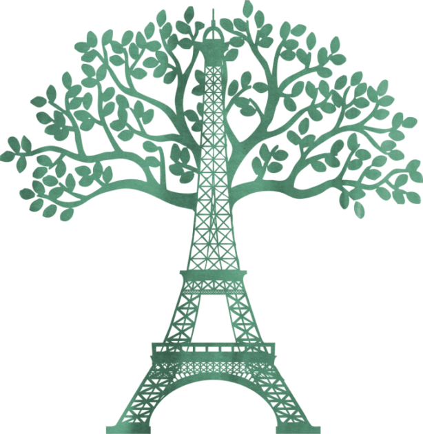 Black And White Family Tree Clipart (614x630)