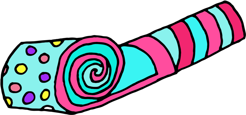 Party Blower Copy 2 - Party Horn (1000x1000)