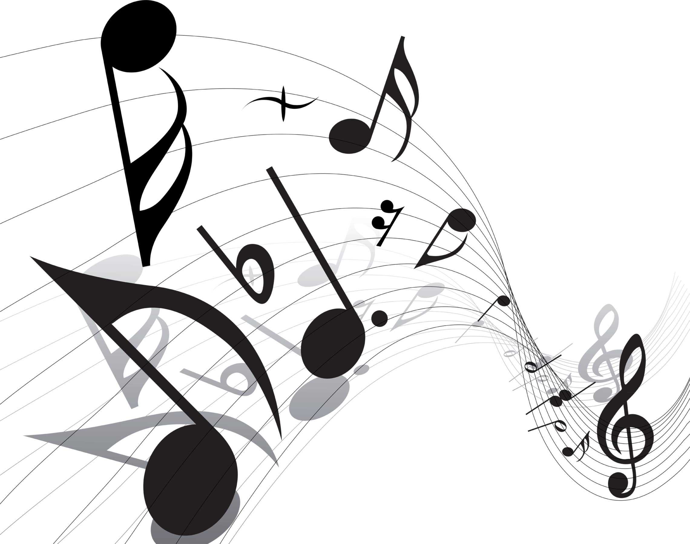 Music Notes Png81 - Music Vector Png (2280x1796)