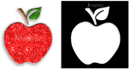 Stencil De Apple Stencil De Apple Clipart - Mcintosh (458x458)