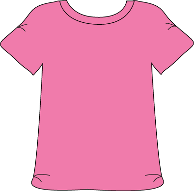 Shirt Clipart Pink Shirt - Clip Art (401x394)