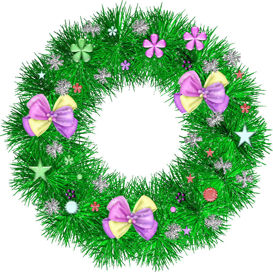 Animated Xmas Trees And Ornaments - Animated Welcome Gif Png (888x885)