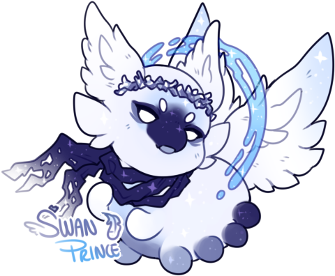 Swan Prince By Hereiskoko - Cartoon (500x500)