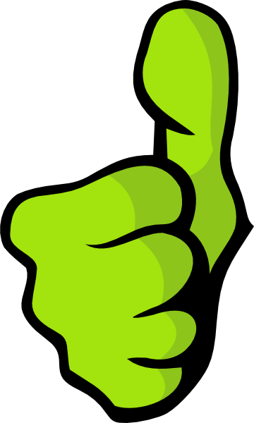 Thumbs Up Clip Art - Positiv Daumen (1440x2400)