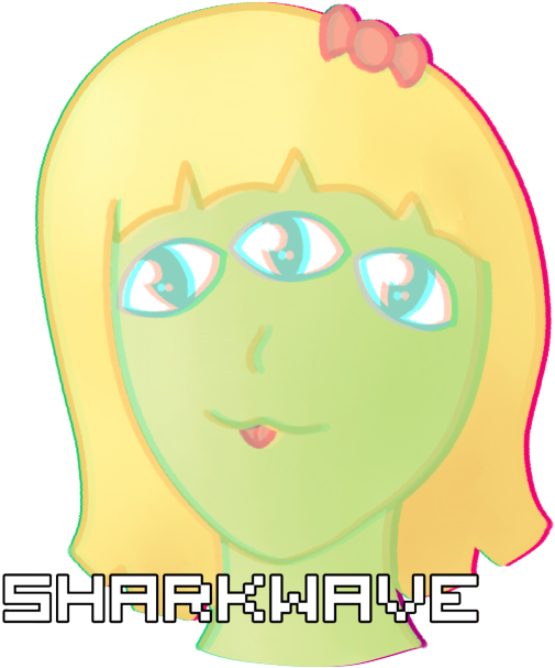 Alien Girl By Shark-wave - Illustration (540x638)