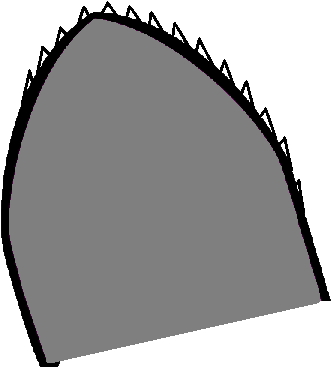 Shark Head By Reimu And Cirno - Shark Head By Reimu And Cirno (343x378)