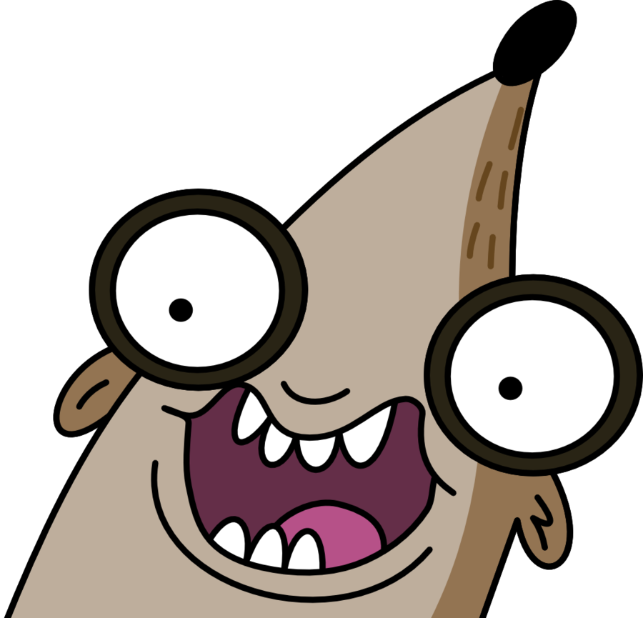 Shark Rigby Saw What You Did There By Kol98 - Regular Show Rigby Face (900x865)
