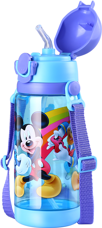 Children Bottle Baby Drink Water Bottle With Straw - Water Bottle (800x800)