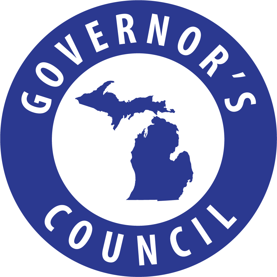 Governor's Council On Physical Fitness And Sports - State Of Michigan Vector (929x929)