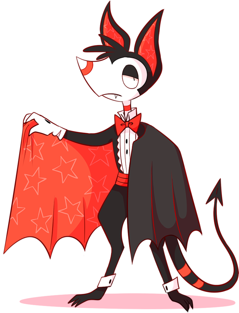 Suddenly Vampire Bat Cartoon Happy Character Flying - Vampire Bat Cartoon (789x1013)