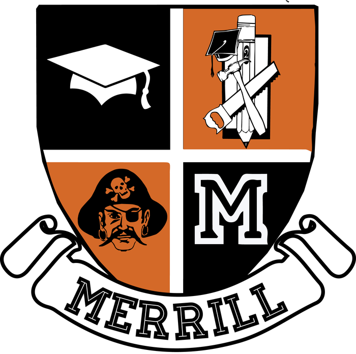 Merrill Middle/high School - Dover Pirates (700x696)