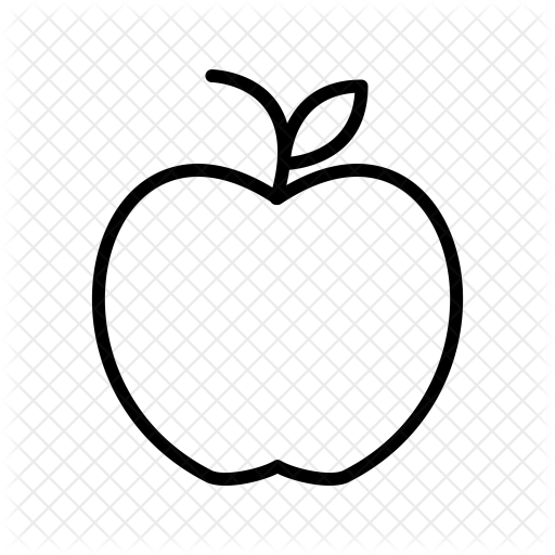 Apple, Food, Fruit, Healthy, Meal Icon - Heart (512x512)