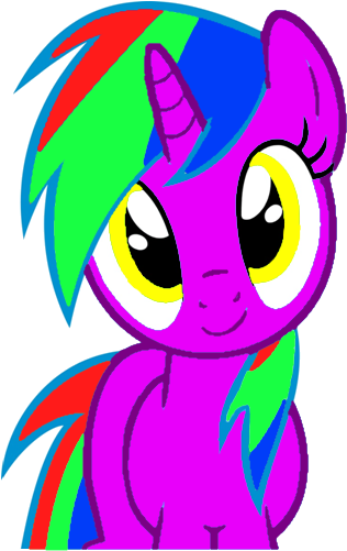 Happy, Oc, Oc Only, Pony, Recolor, Safe, Simple Background, - Cartoon (330x543)