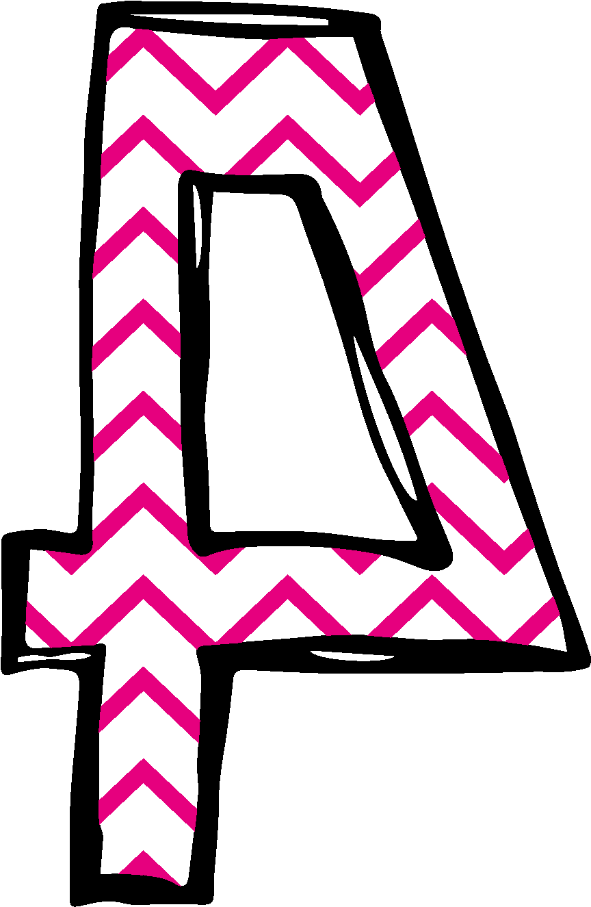 Number 4 Clip Art - Number 4 Clip Art (923x1436)