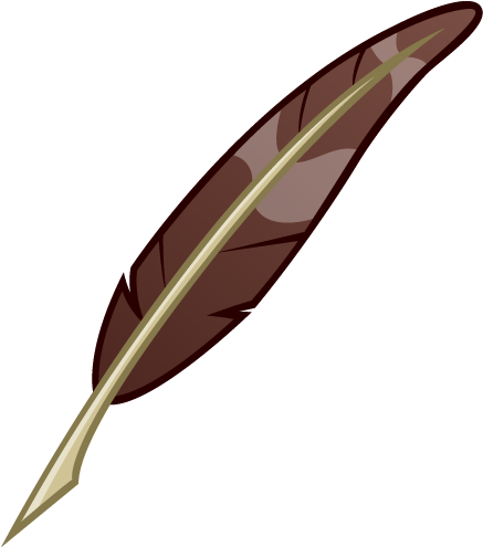 Fluttershy Quill By Firefall-mlp - Stencil (526x596)