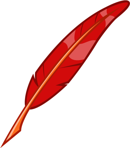 Goldenfox In Quill By Firefall-mlp - Quill Corp (526x596)