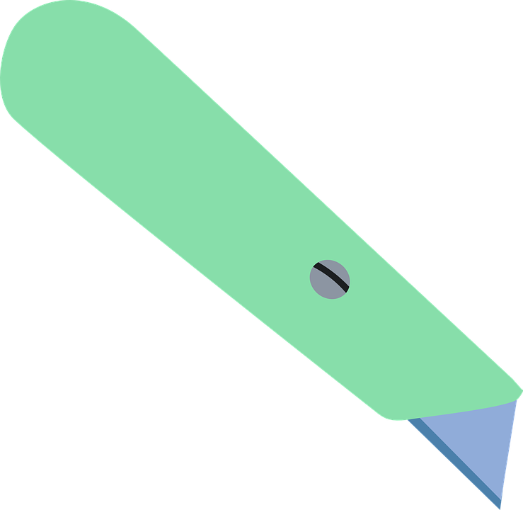 Fountain Clipart Cardboard - Box Cutter Clip Art (739x720)