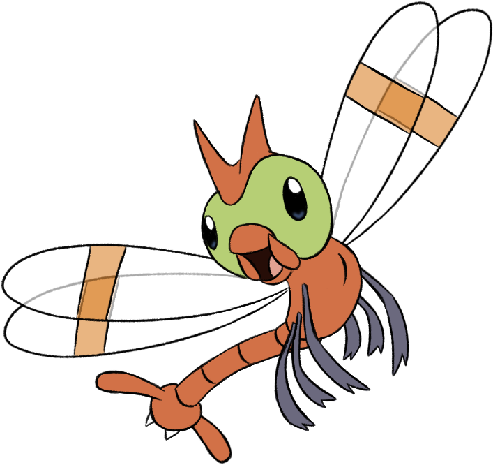 Yanma By Winter-freak - Pokémon Go (780x709)
