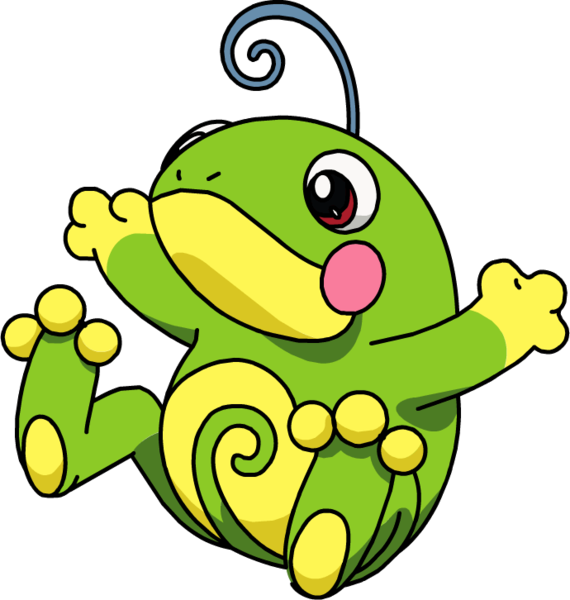 #politoad #pokemon #anime #pocketmonsters - Pokemon Politoed (570x600)