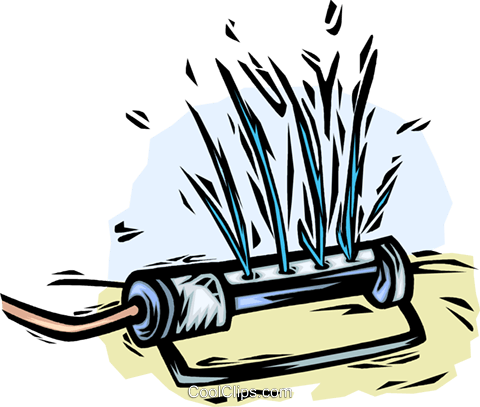 Lawn Sprinkler Clipart 4 By Christopher - Lawn Sprinkler Clipart (480x407)