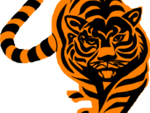 Tigres Clipart Macan - Go Get Em Note Cards (640x480)