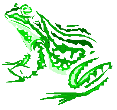 Cute Hopping Frog Clipart Free Clipart Images 2 Clipartix - Things That Are Color Green (387x364)