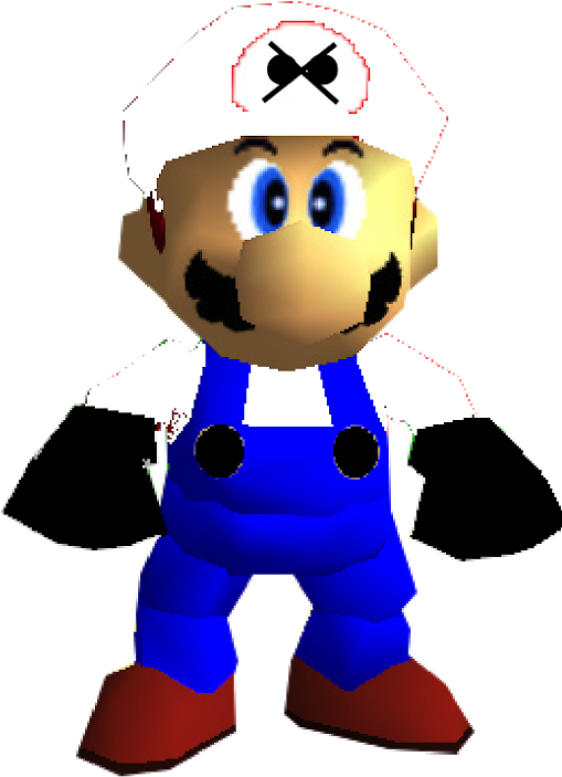 Photo - Super Mario 64 Walking (530x872)