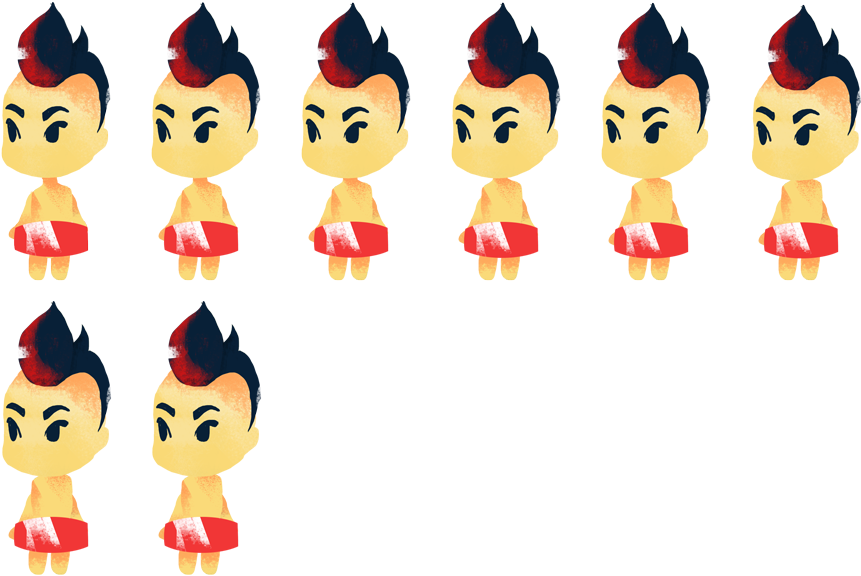 I Used Photoshop To Draw Every Frame - Cartoon (1024x1024)