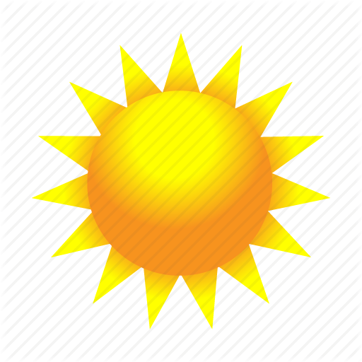 Award, Day, Forecast, Sun, Sunny, Weather, Winter Icon - Sunny Weather Icon (512x512)