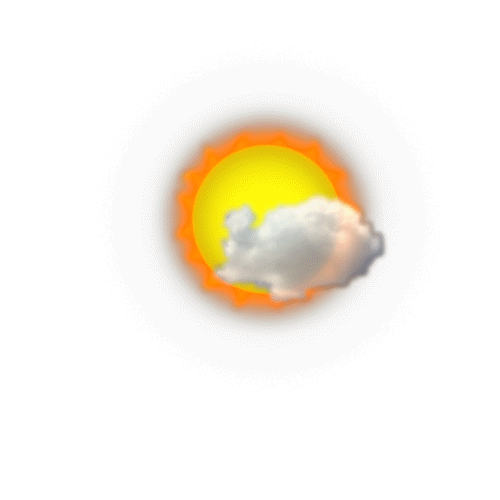 Cloudy Weather Symbol For Kids - Symbol (361x363)