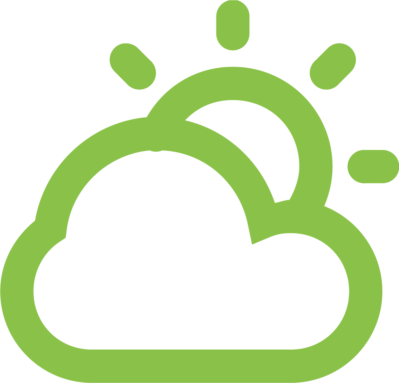 Partly Sunny Icon Download - Partly Cloudy Icon (1600x1600)