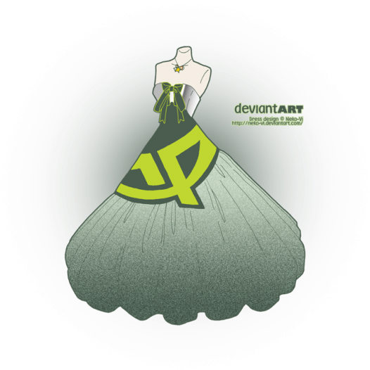 Deviantart,neko-vi - Websites As Dresses (560x560)