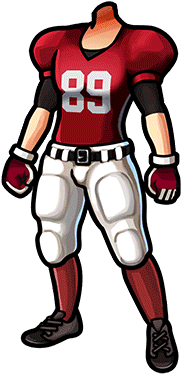 Gear-football Uniform Render - Cartoon (380x380)