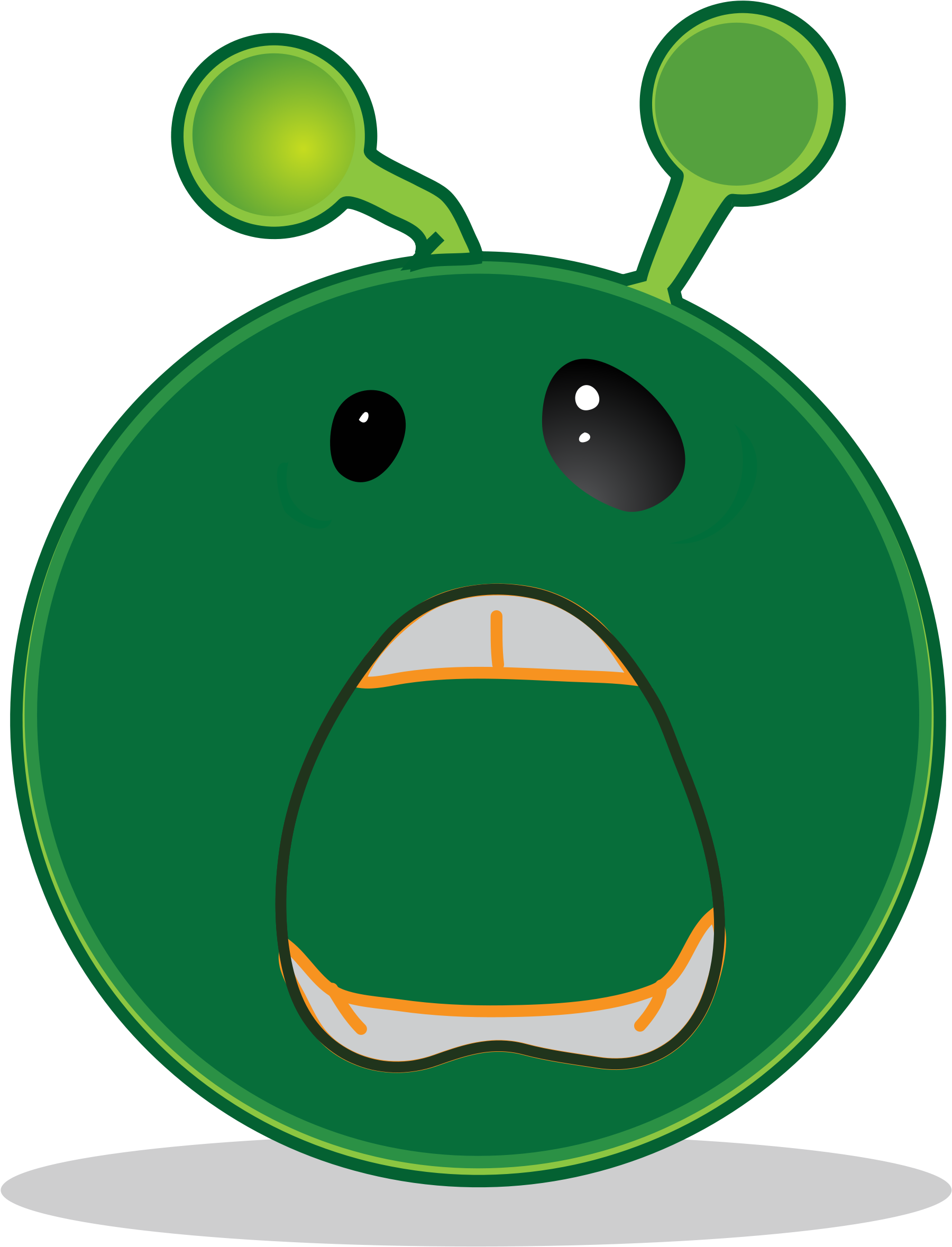 Green Thumb Cartoon 13, Buy Clip Art - Smiley (2000x2537)