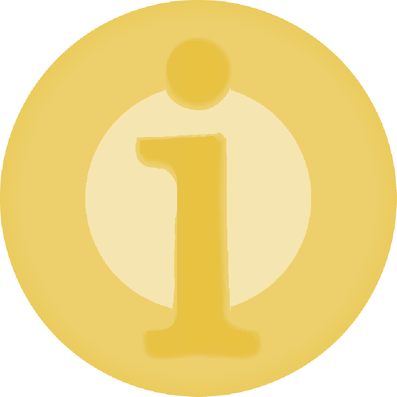 Icon, Yellow, Circle, Info, Information - Paper (1024x1024)