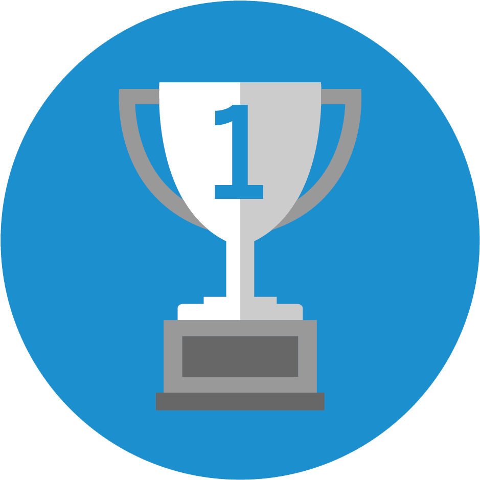 Prize Computer Icons Award Medal Clip Art - 1st Place Icon Png (1042x1042)