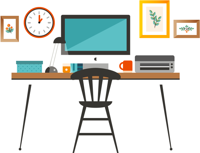 Fun Work For Awesome Clients - Folding Table (836x532)