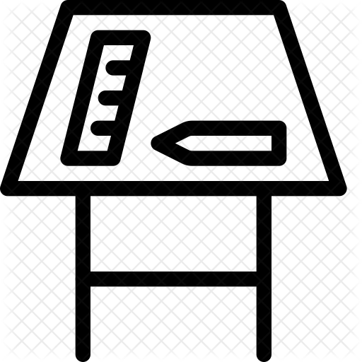 Work Table Icon - Architecture (512x512)