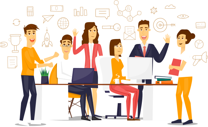 A Passionate Team On An Ambitious Mission To Transform - Marketing Team (673x410)