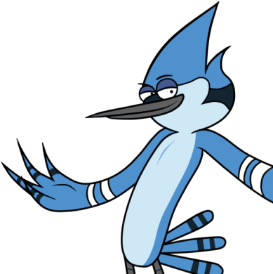Character Image Character Image Character Image - Mordecai Apenas Um Show (399x405)